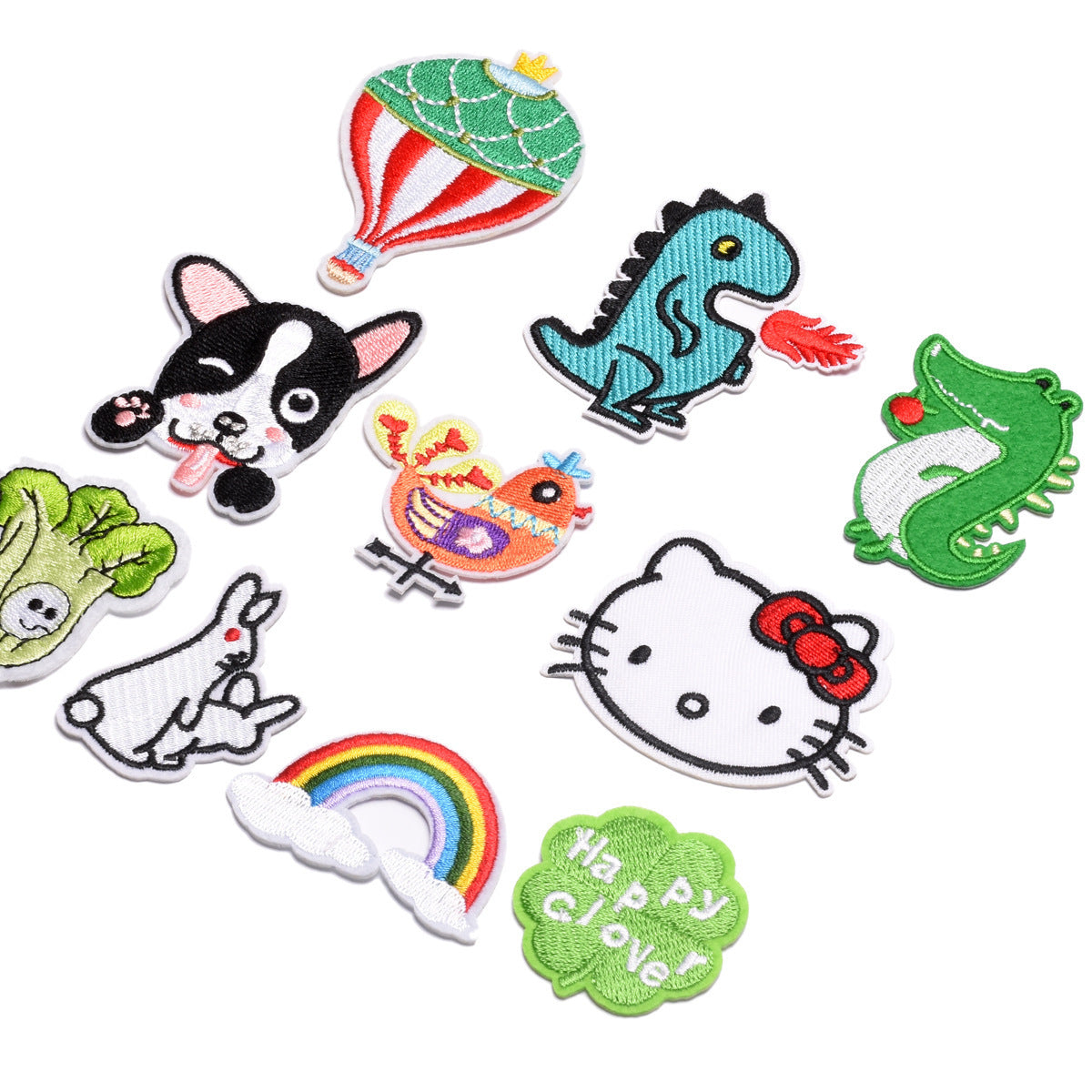 Wholesale Trendy Cartoon Puppy Embroidered Patch Cloth Badge For Kids Clothing DIY Fashion Accessory OLY Exclusive