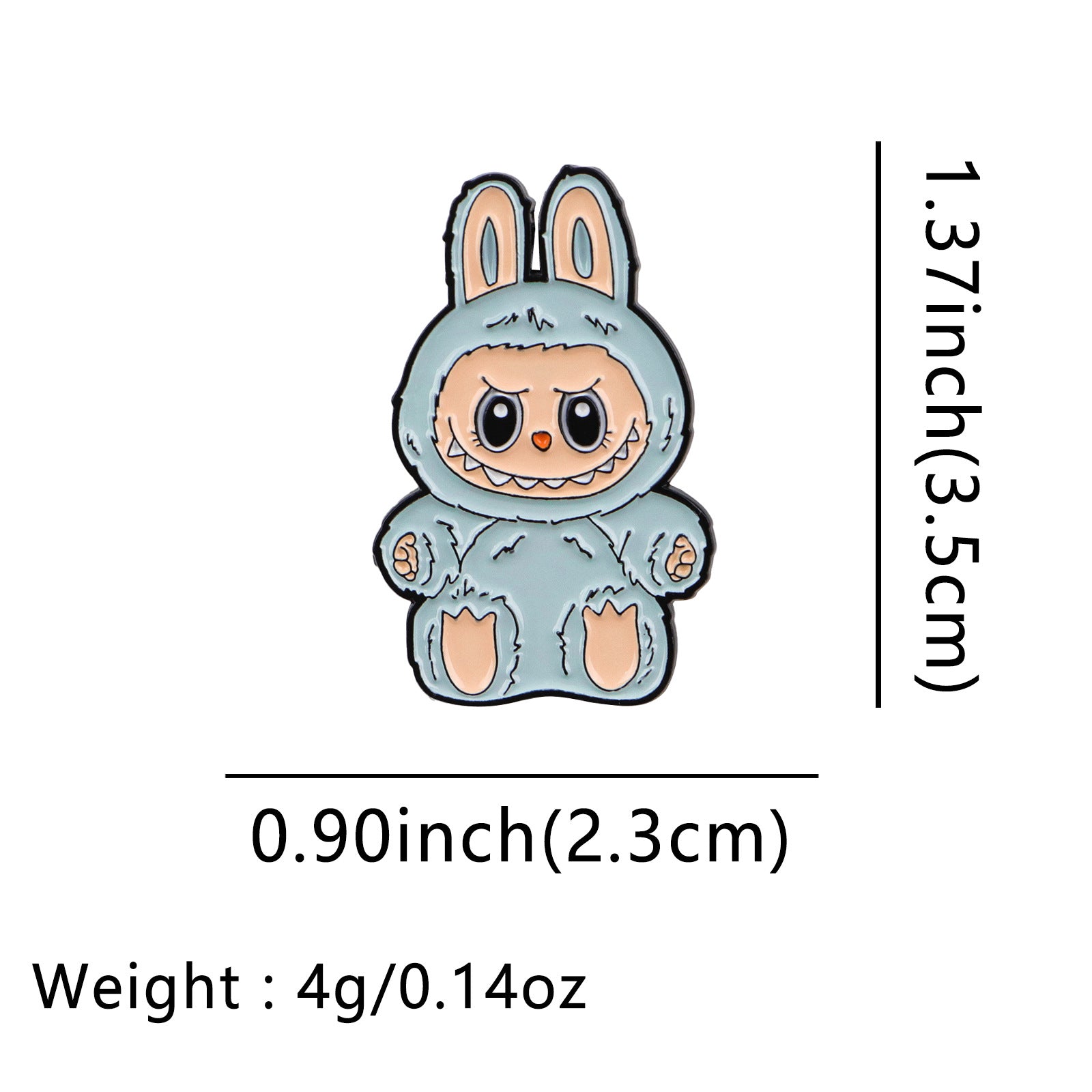 Wholesale 6pcs/pack Cartoon Brooch Cartoon Metal Badge Clothing Brooch Accessories