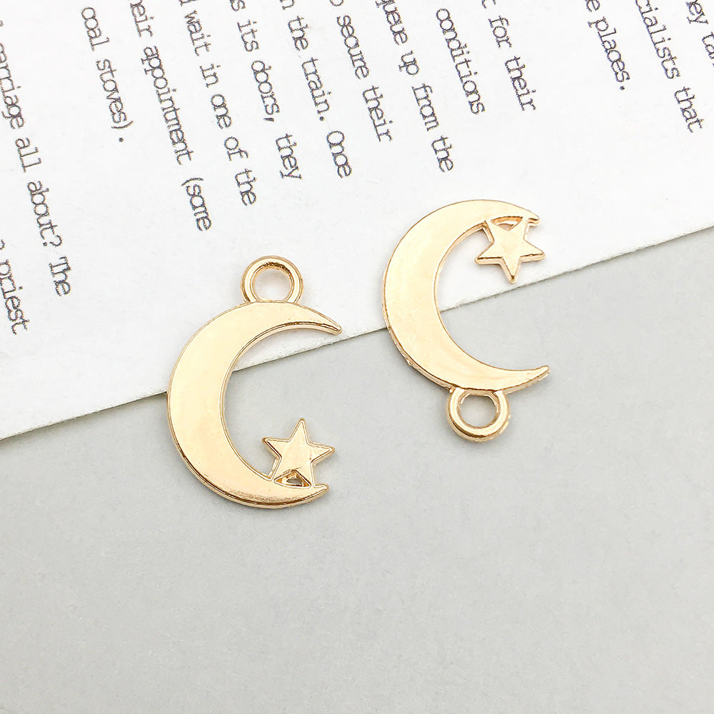 Wholesale Alloy Simulation Star Moon Sun Series Pendant