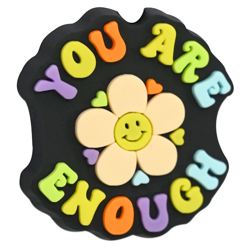 Wholesale  Random 100pcs/pack  Phrase series bead  Focal Beads