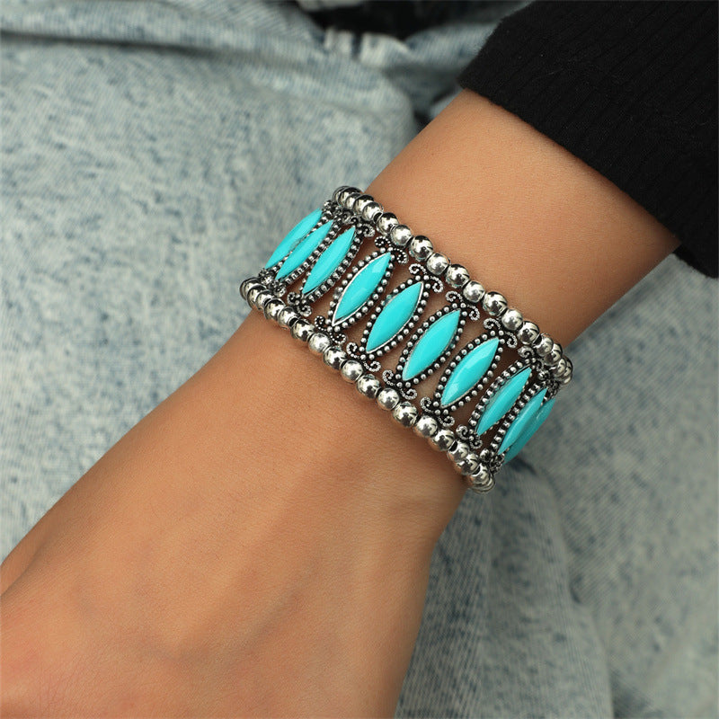 Wholesale Handmade Antique Silver Alloy Bracelet