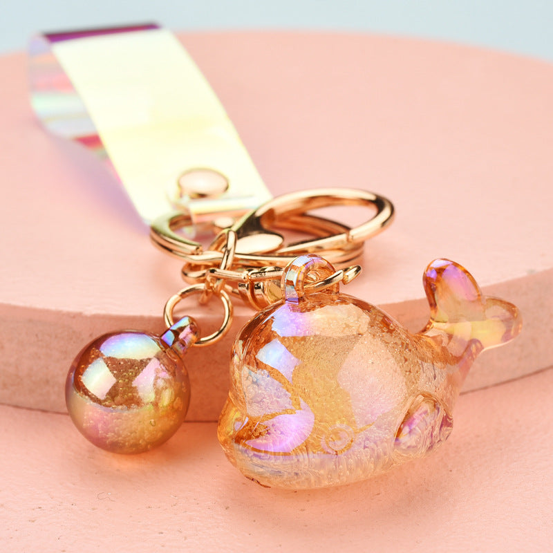 Wholesale Acrylic Dolphin Keychains