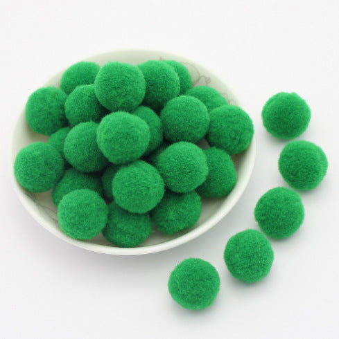 Wholesale 20MM diy handmade materials headdress accessories high elastic wool ball colorful wool ball NO HOLE