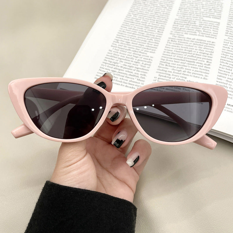 Wholesale of Small Frame Cat Eye PC Sunglasses