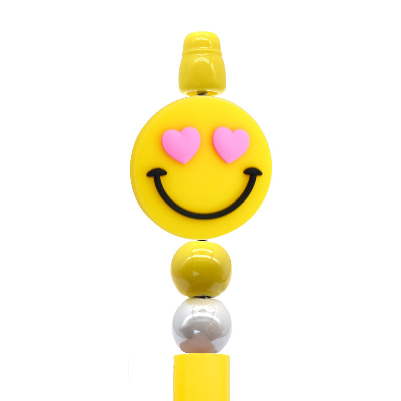 Wholesale Random 100pcs/pack Flower expression pattern bead   Focal Beads