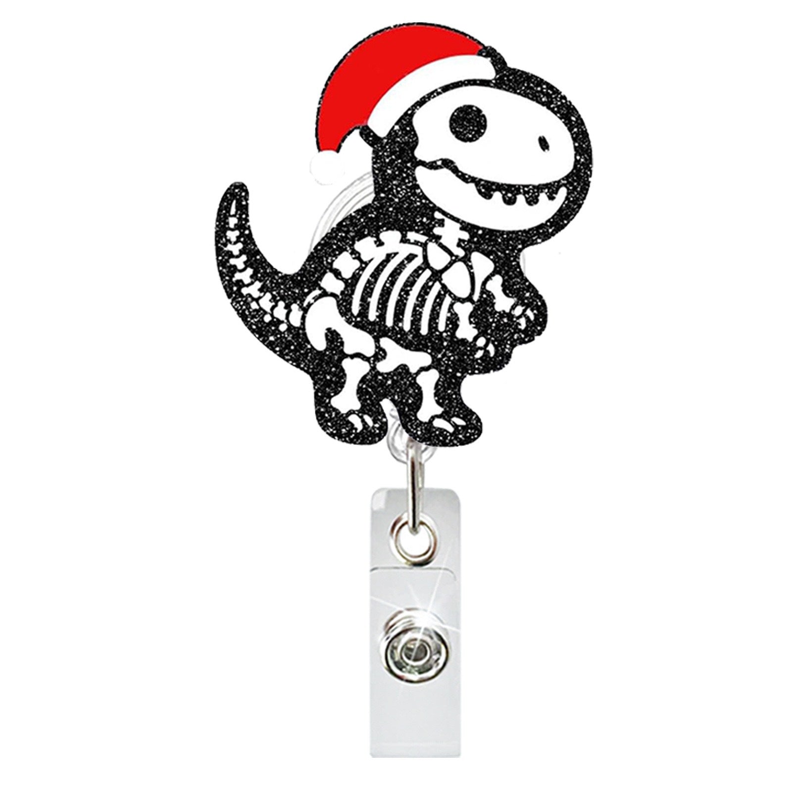 Wholesale Christmas Cute Animals Badge Reels