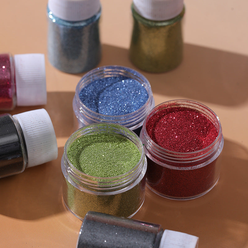 Wholesale DIY Handmade Material 0.1m Starry Sky Crystal Diamond Powder Flow Hemp Droplet Glitter Powder