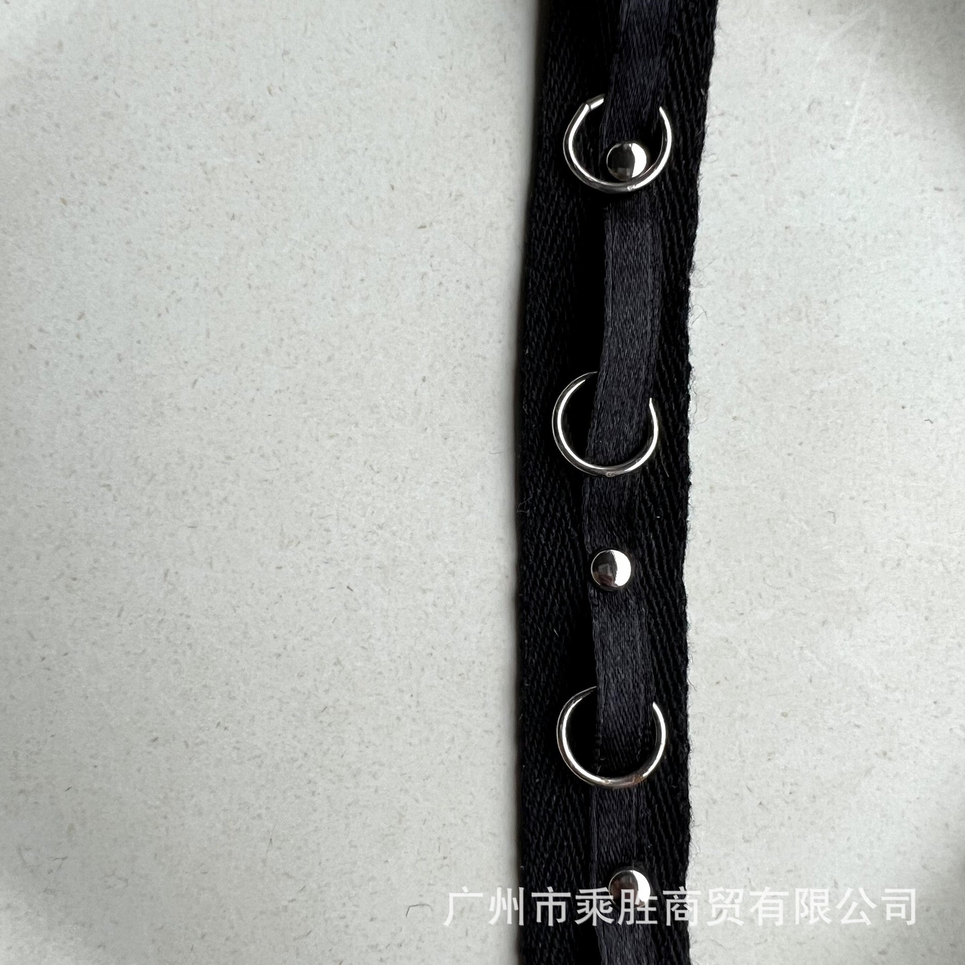 Wholesale Spot Herringbone Cotton Belt Metal Nail Circle Webbing Sponge Belt Luggage Clothing Shoes and Hats DIY Handmade Accessories