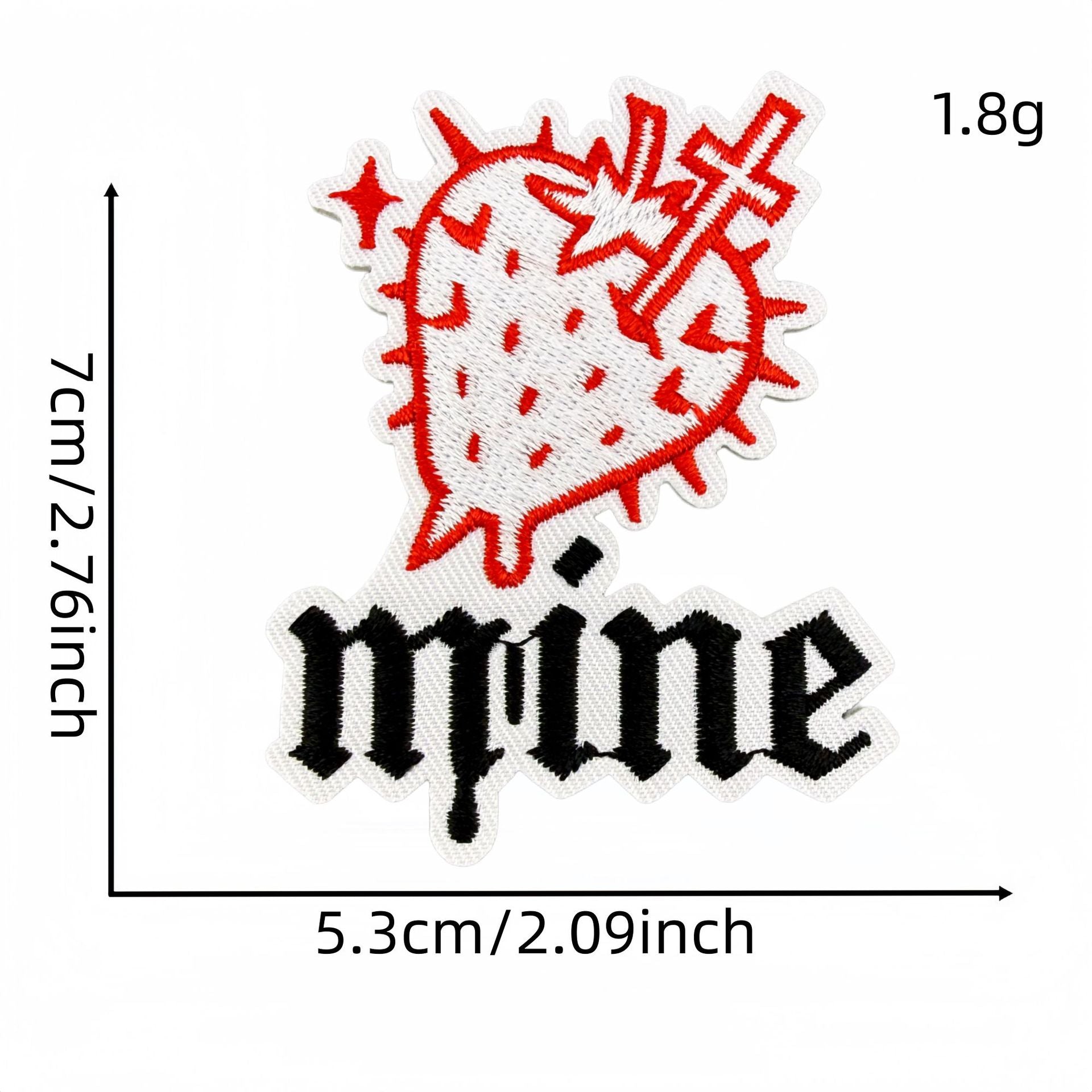 Wholesale Y2K Black Pink Urban Cool Embroidered Patch Set 27Pcs Skull Heart Butterfly DIY Decorative Patches For Clothes Bags Fashion Accessory Gift Resale