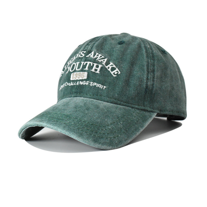 Wholesale Street Soft brimmed Letter Embroidered Sunscreen Baseball Hat