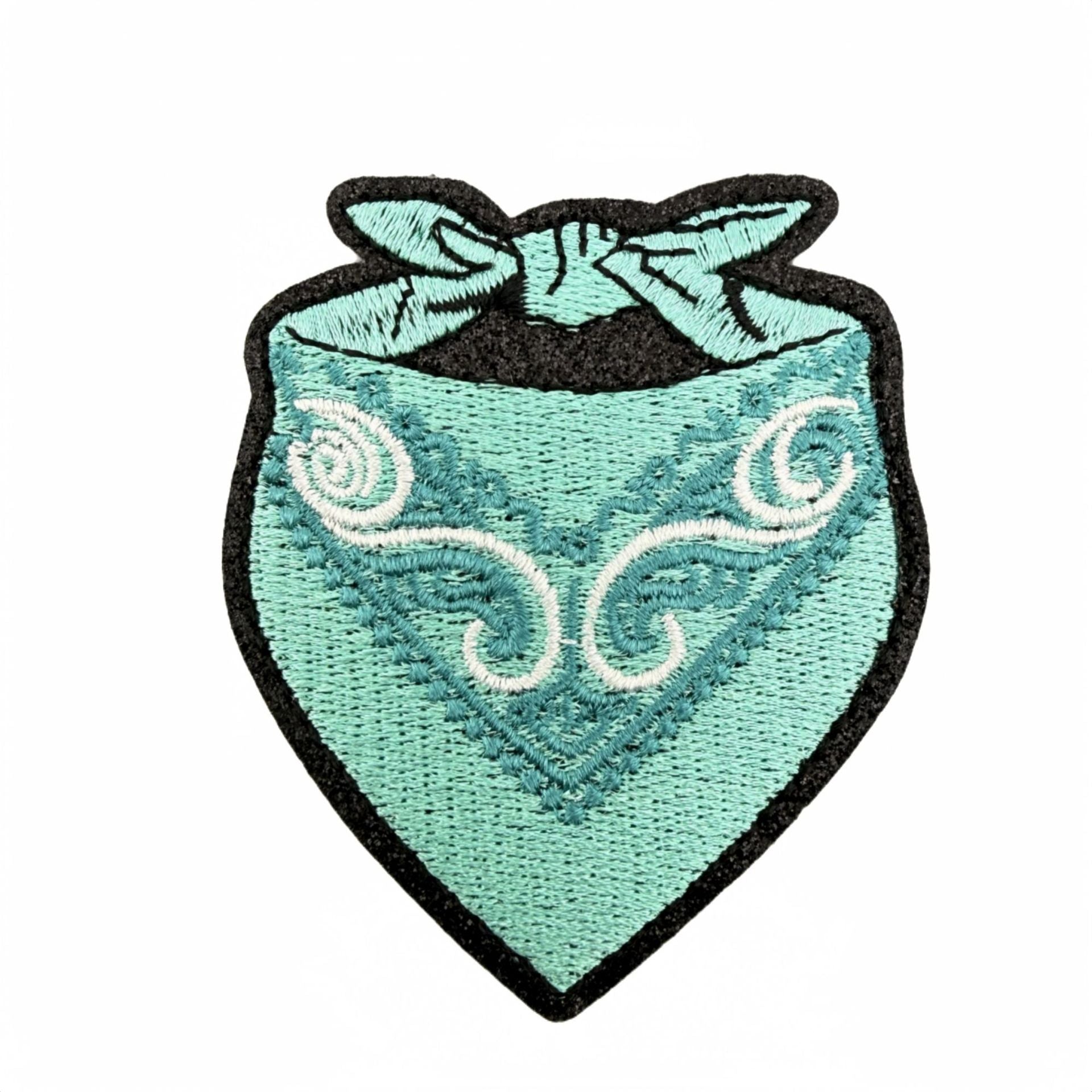 Wholesale Turquoise Western Cowboy Embroidered Iron On Patches Leopard Bow Plaid Heart Designs DIY Decorative Accent For Shoes Hats Everyday Use