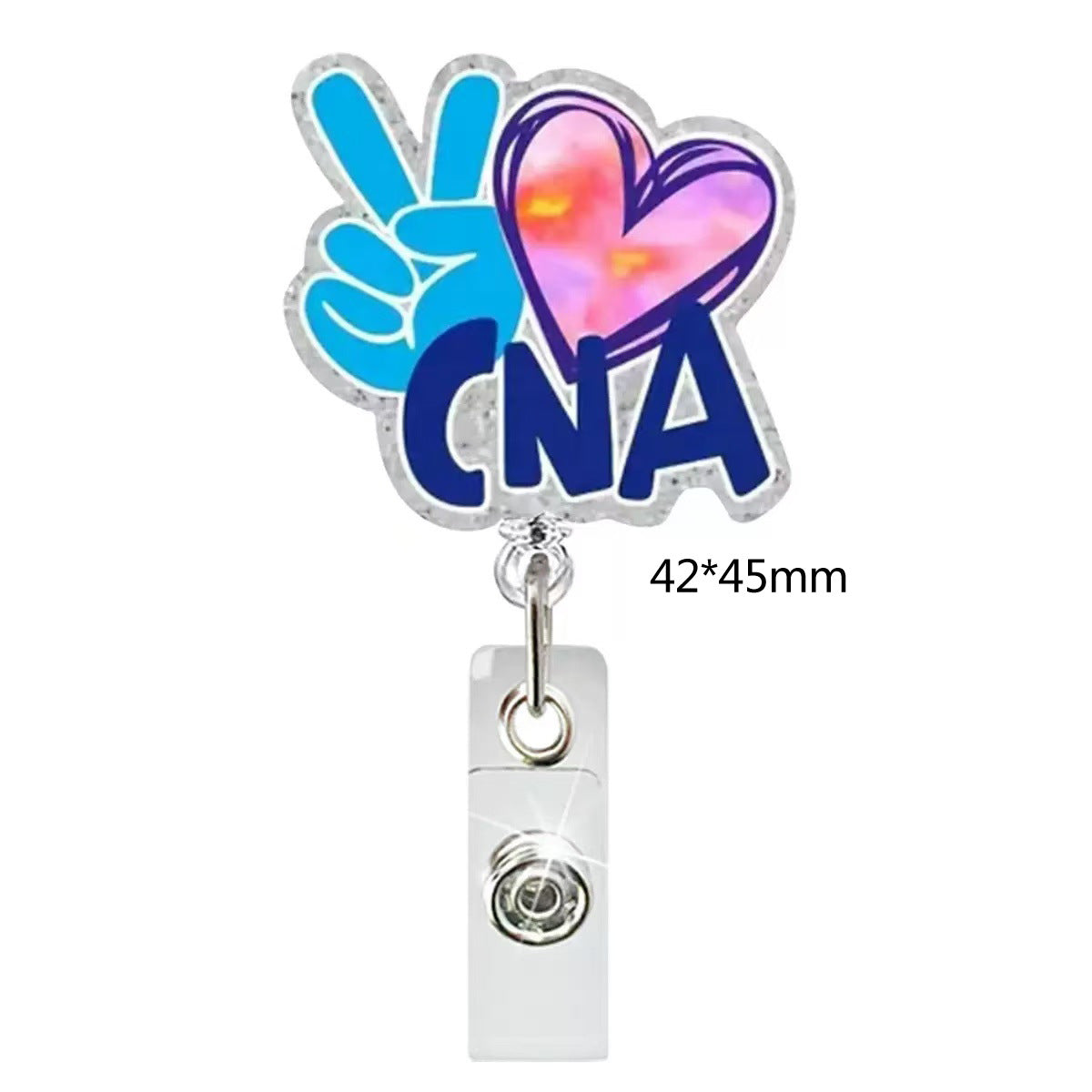 Wholesale  Doctor and nurse badge with retractable buckle  Badge Reels
