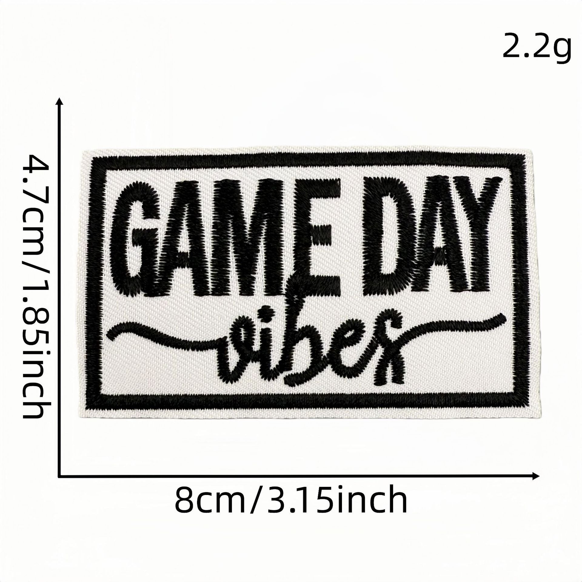 Wholesale Trendy Cartoon Rugby Embroidered Iron On Patches Leopard Print Decorative Applique DIY Craft Accessory