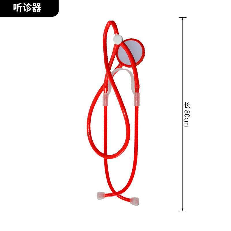 Wholesale Halloween nurse uniform set hairband syringe stethoscope cospaly fun makeup props