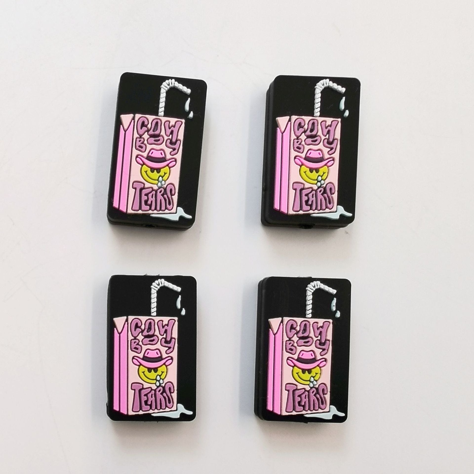 Wholesale 10pcs Cartoon Flamingo Creative Silicone Beads