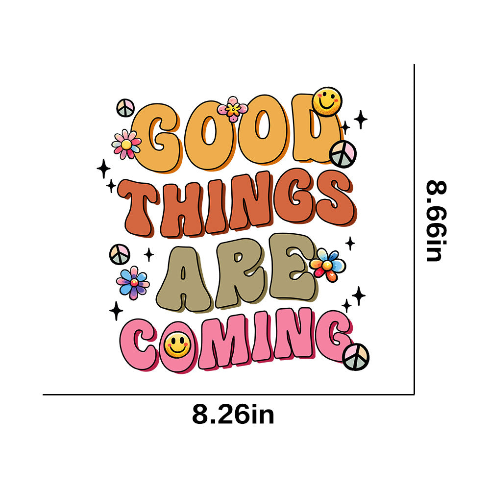 Wholesale 10pcs Butterfly Flower Rainbow Letter  UV DTF Ready to Press Transfers Wraps