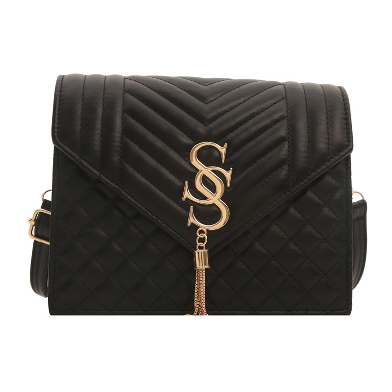 Wholesale Simple and Versatile One-shoulder Crossbody Tassel Underarm Bag