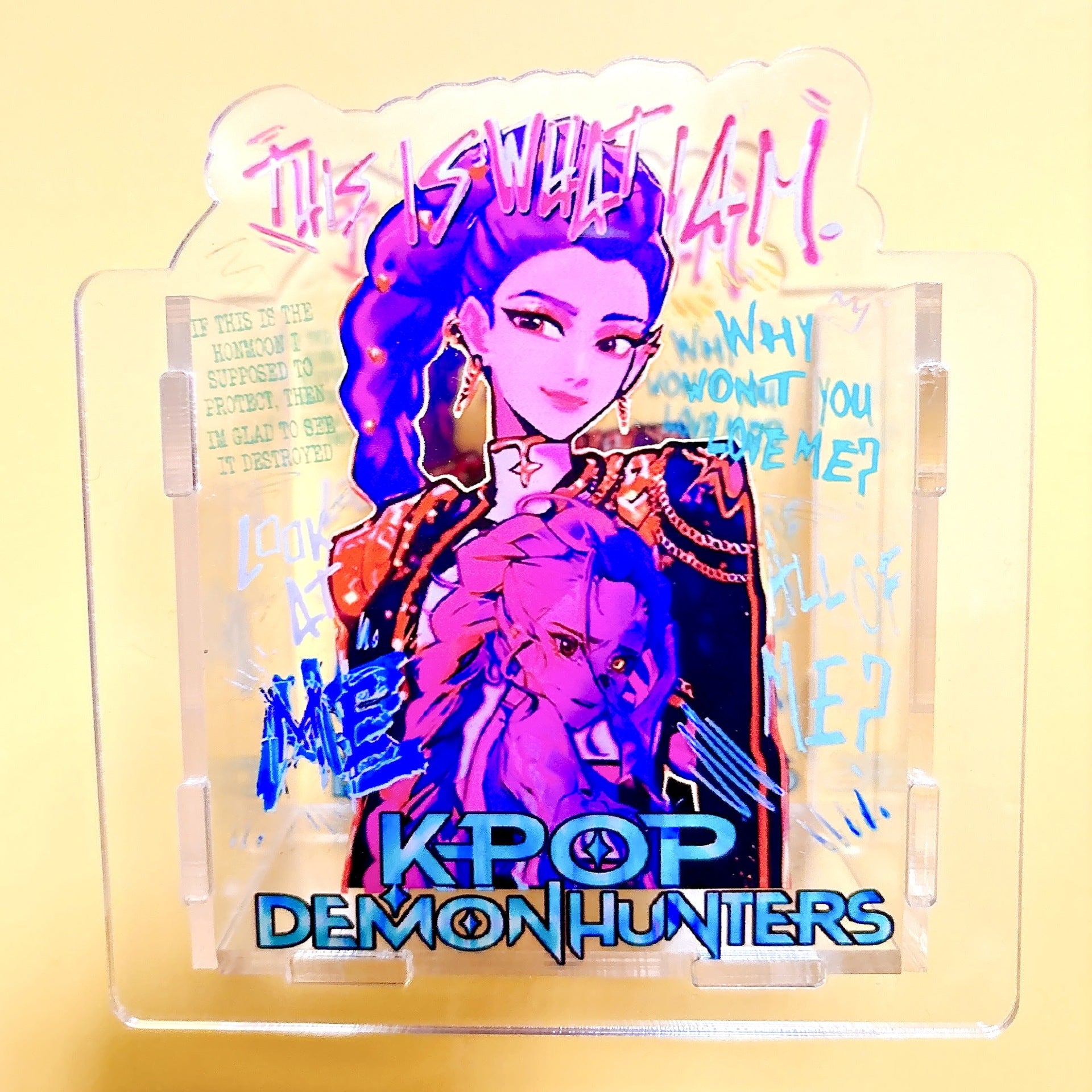 Wholesale New acrylic pen holder pencil box stationery storage 10cm