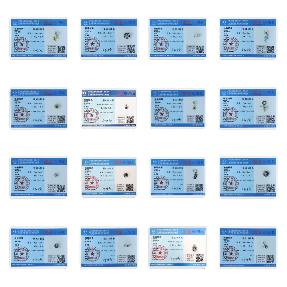 Wholesale Diverse Stars Moon Sun Pure Silver Charms