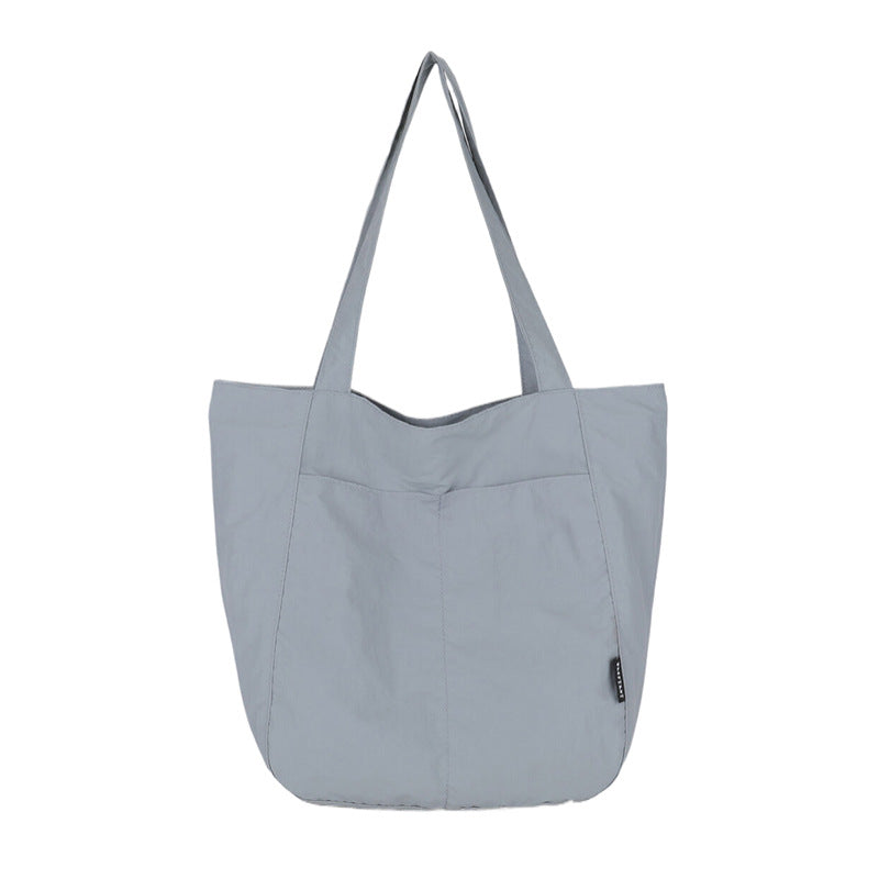 Wholesale Japanese waterproof nylon shoulder bag large capacity commuter tote bag