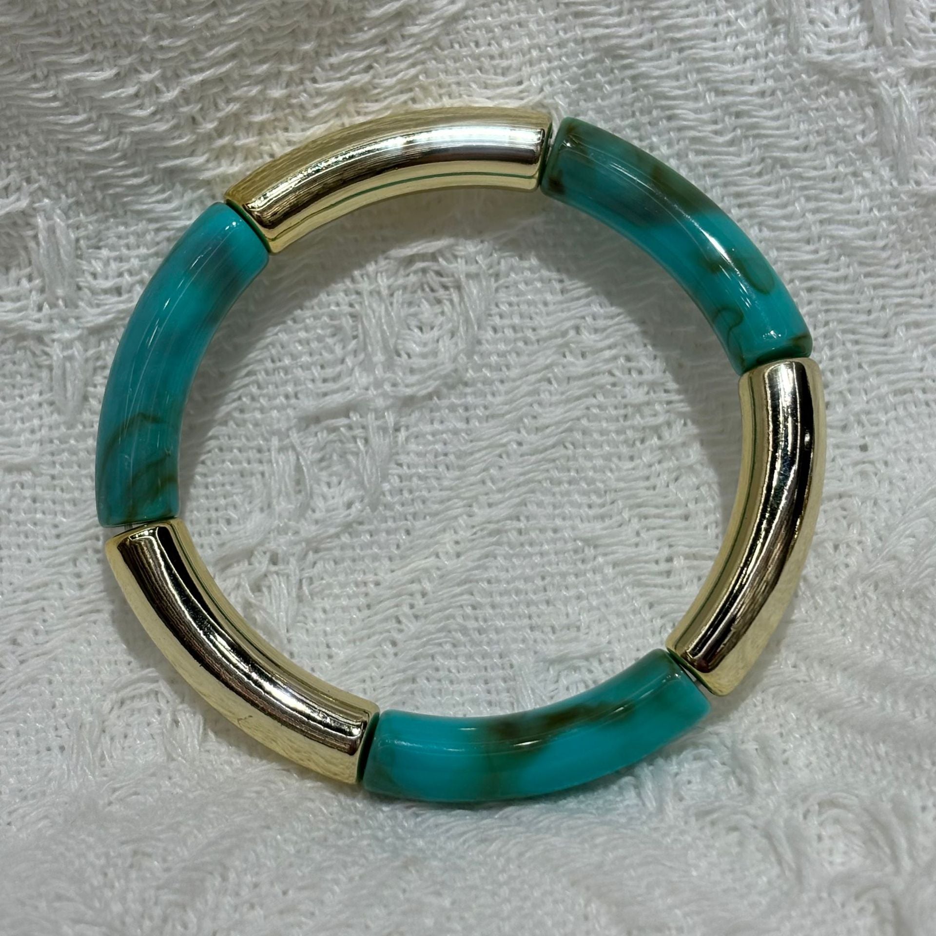 Wholesale  Fashion Creative Tube Beads Elastic Bracelet