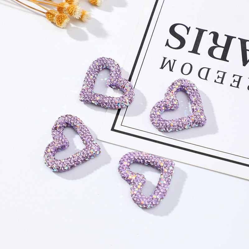 Wholesale 100PCS Valentine’s Day DIY Hollow Love Beads
