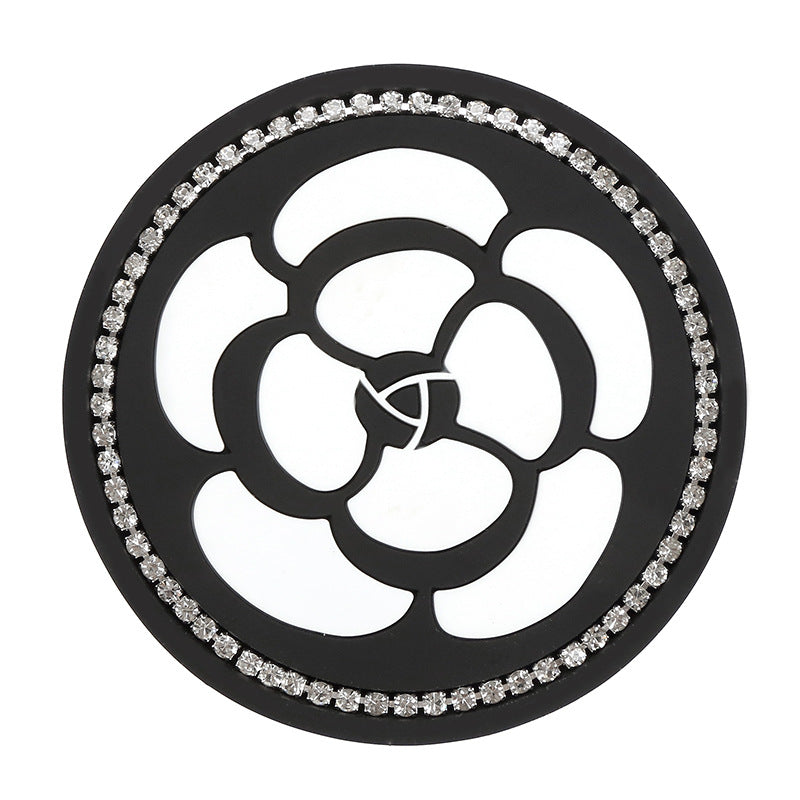 Coaster creativo de Silicone de Camellia Silicona al por mayor