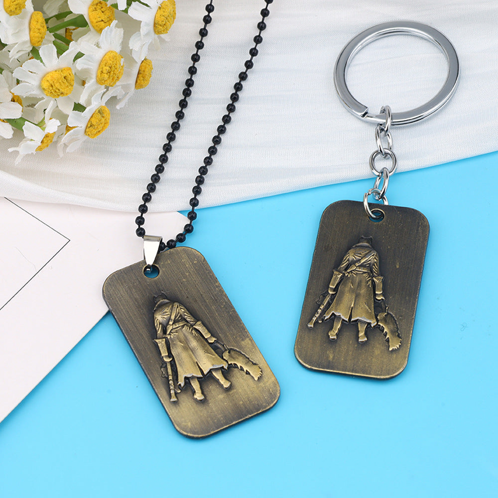 Wholesale Game Peripherals  Keychain Medal Necklaces