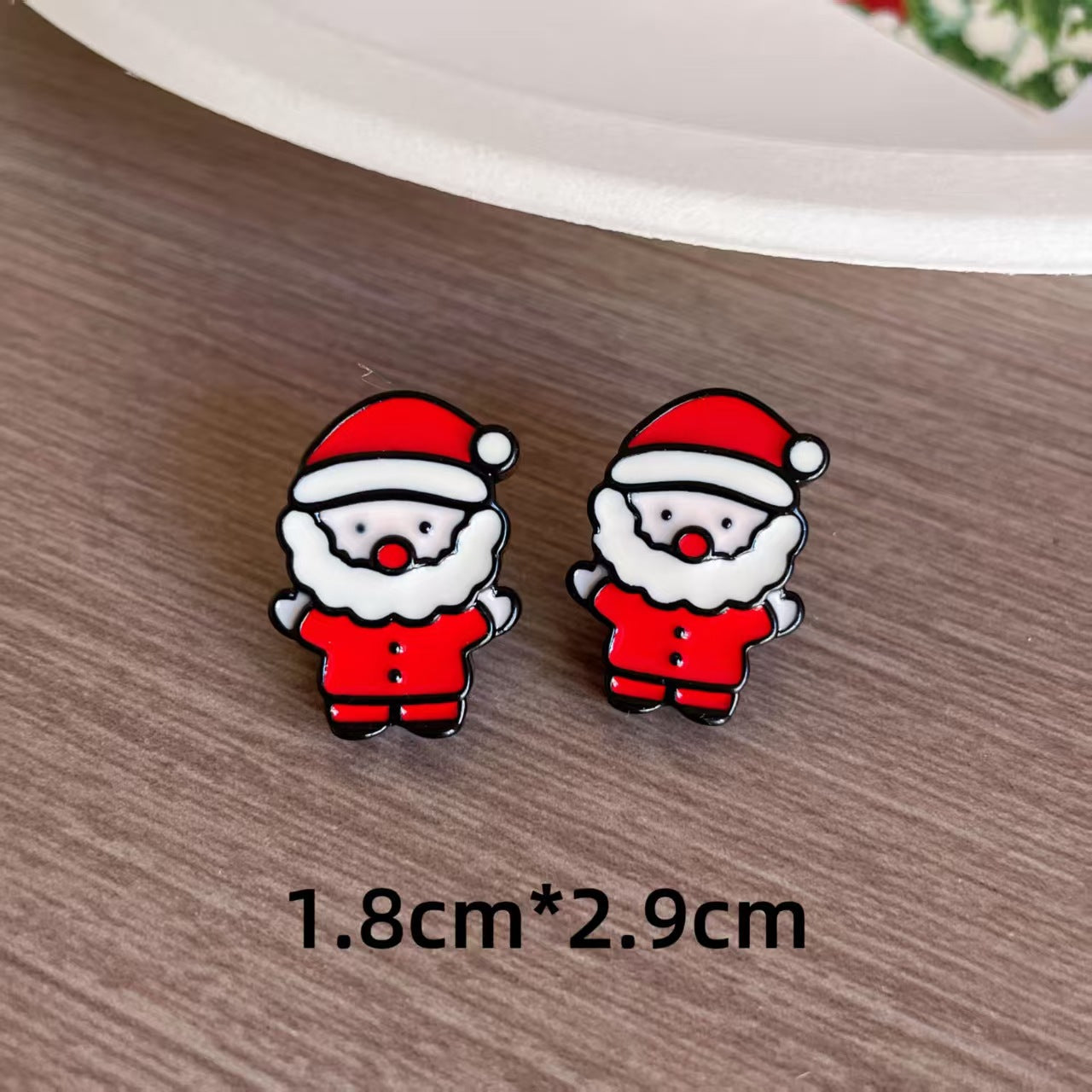 Wholesale Cute Reindeer Gingerbread Man Earrings