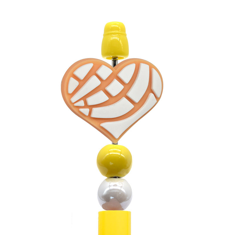 Wholesale   Random 100pcs/pack  Stationery cartoon dessert beads   Focal Beads