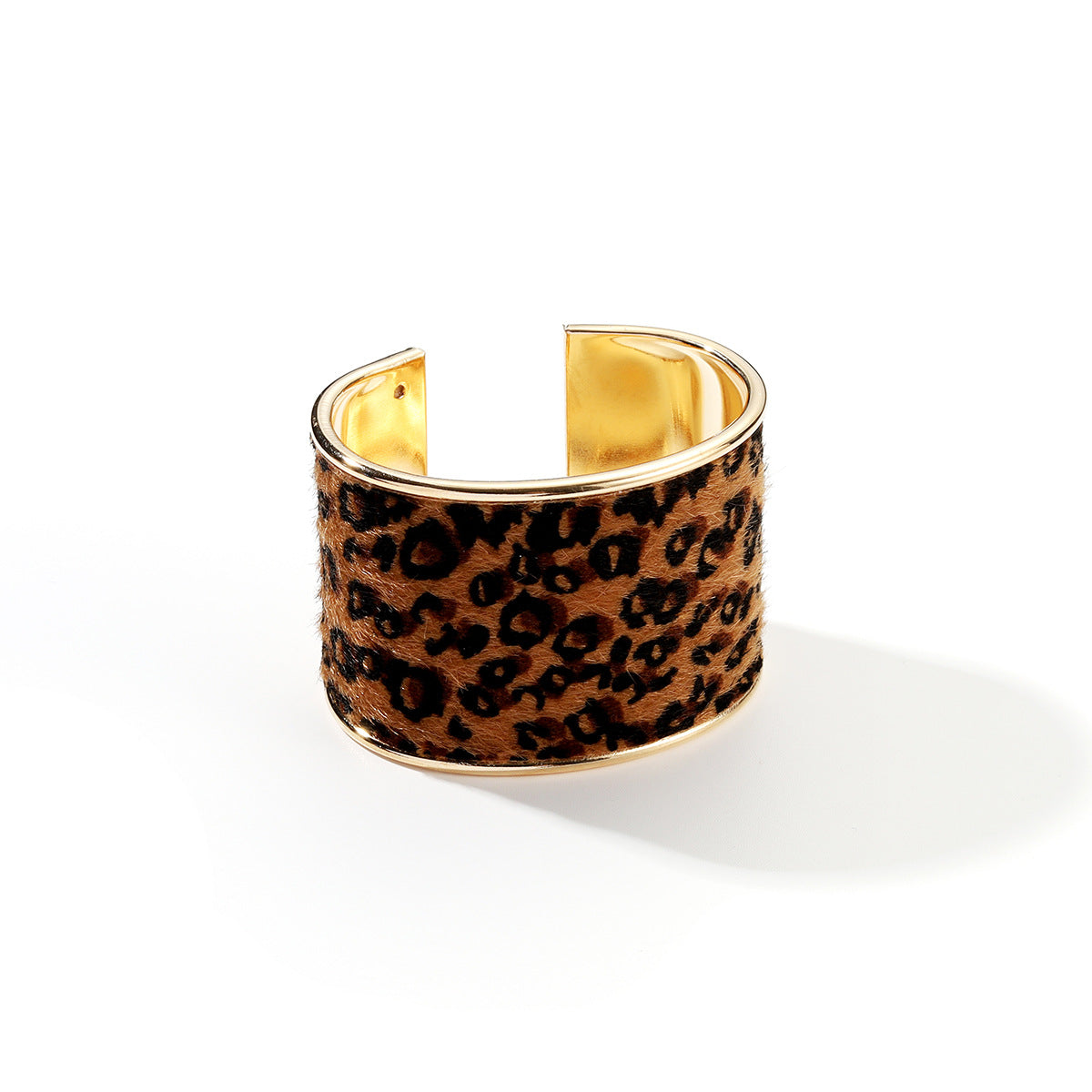 Wholesale Fashion Leopard Print Cuff Bracelet