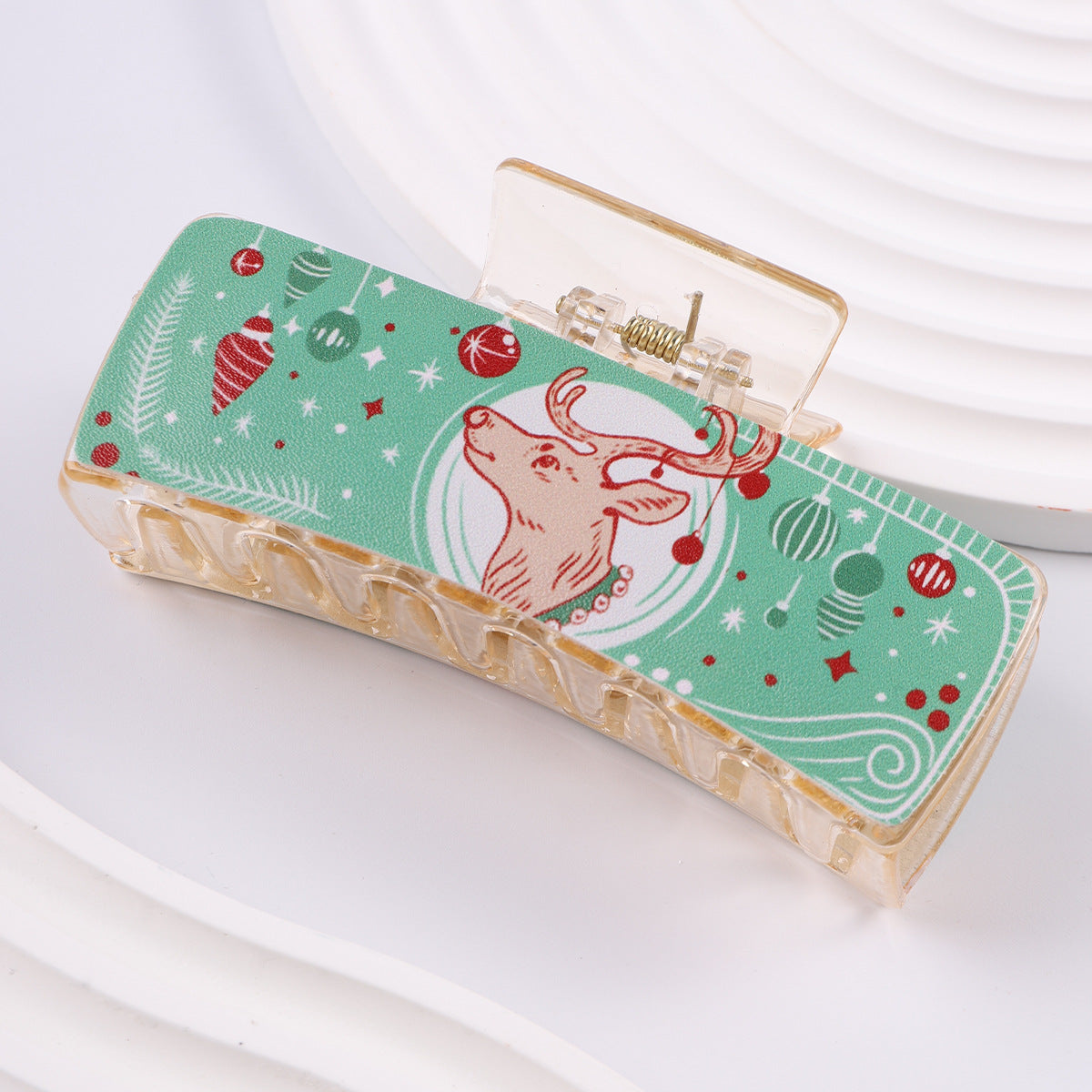 Wholesale Christmas Snowman Christmas Ball Decoration Hair Clip