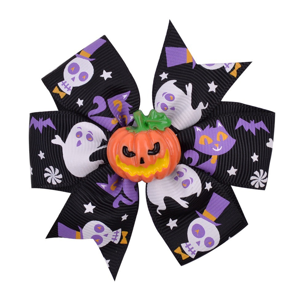 Wholesale Halloween Bat Ghost Wizard Children's Hair Clip