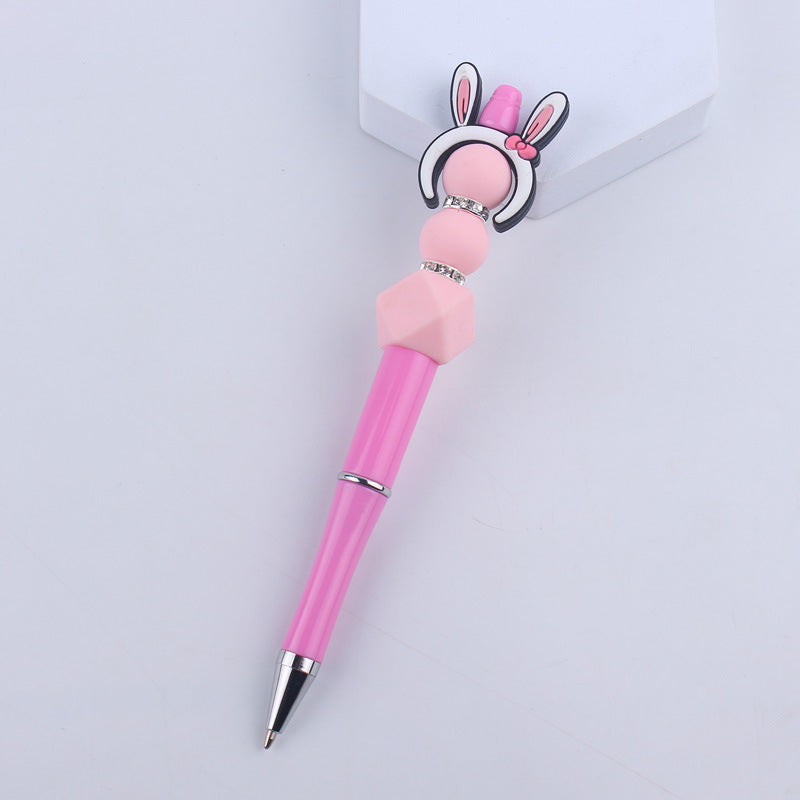 Wholesale Beaded Pens Cartoon Silicone Beaded Pen