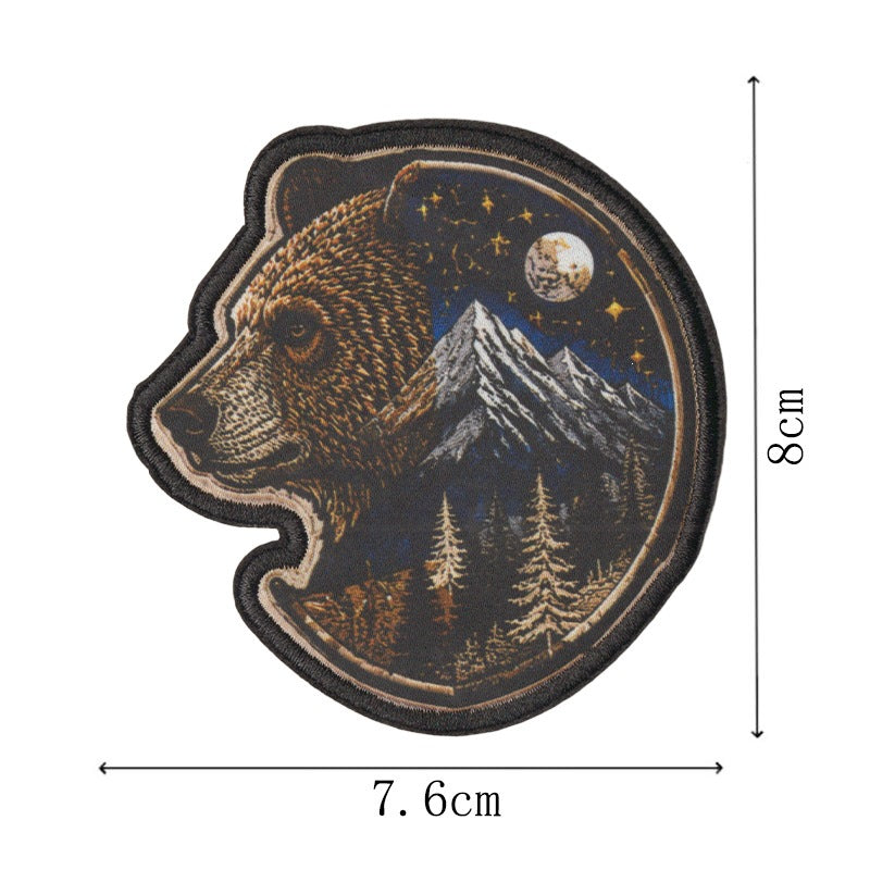 Wholesale Punk sy Iron On Embroidered Patches Set Of 9 Decorative Designs For ets Backpacks And Tactical Gear