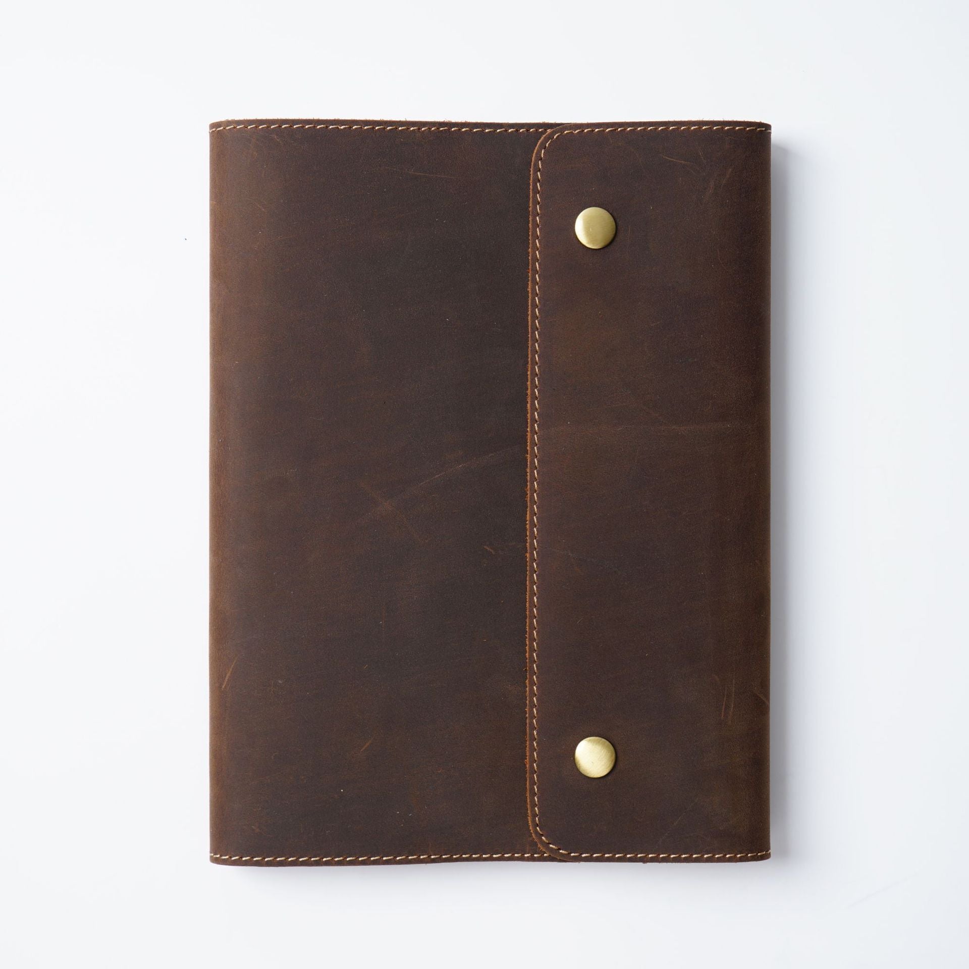 Wholesale Top Layer Cowhide Bound Page Notebook