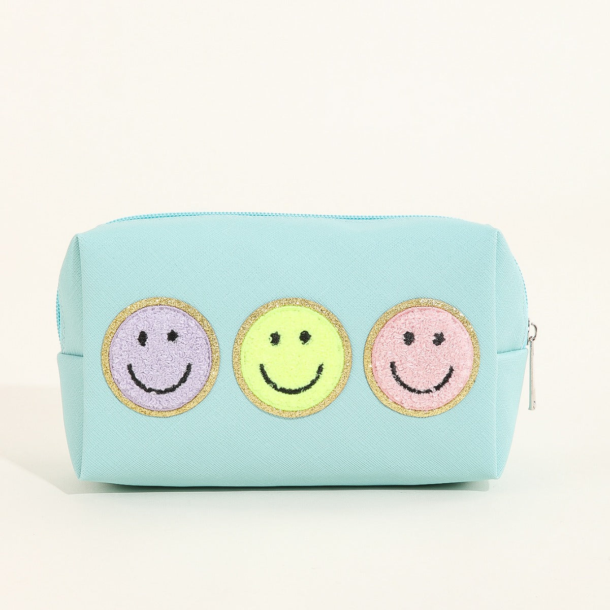 Wholesale Towel PU Embroidered Letter Cloth Sticker Waterproof Storage Bag