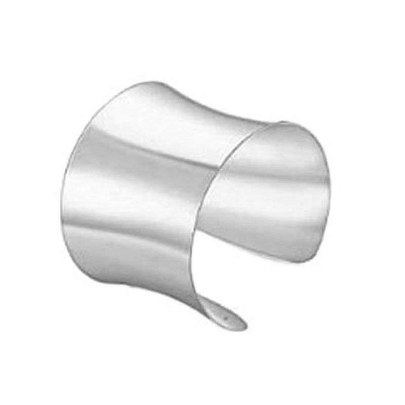 Wholesale Hollowed Out Exaggerated Simple and Generous Metal Openings Bracelet