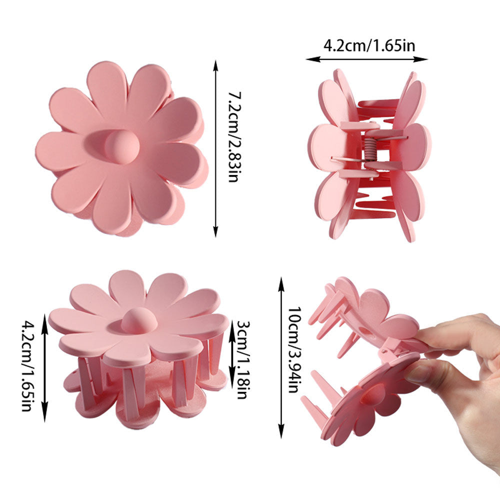 Wholesale Cute Flower Plastic/Resin Hair Clips