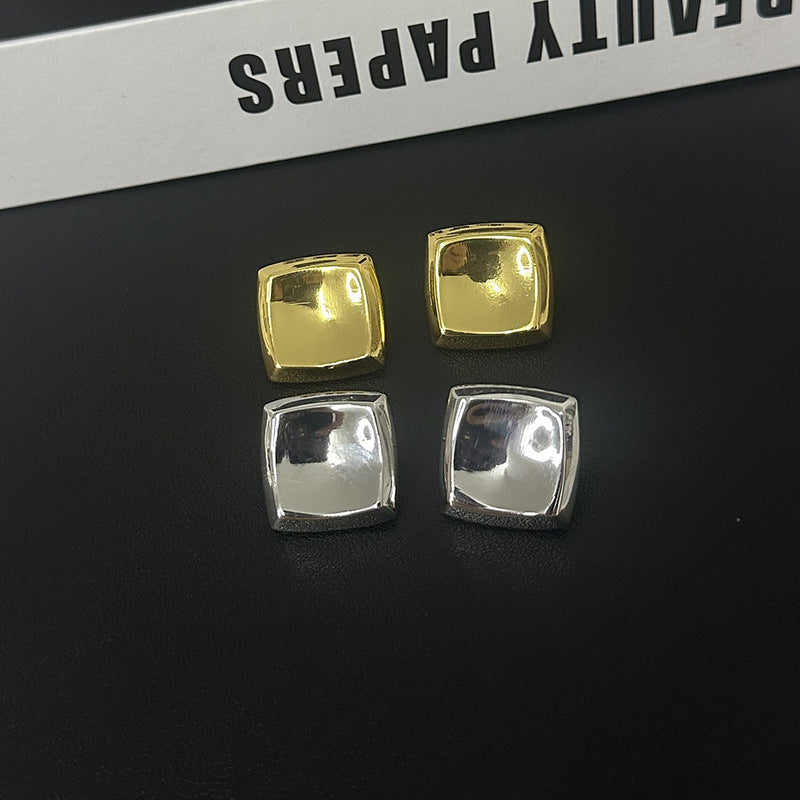 Wholesale Geometric Square Exaggerated Large Earrings