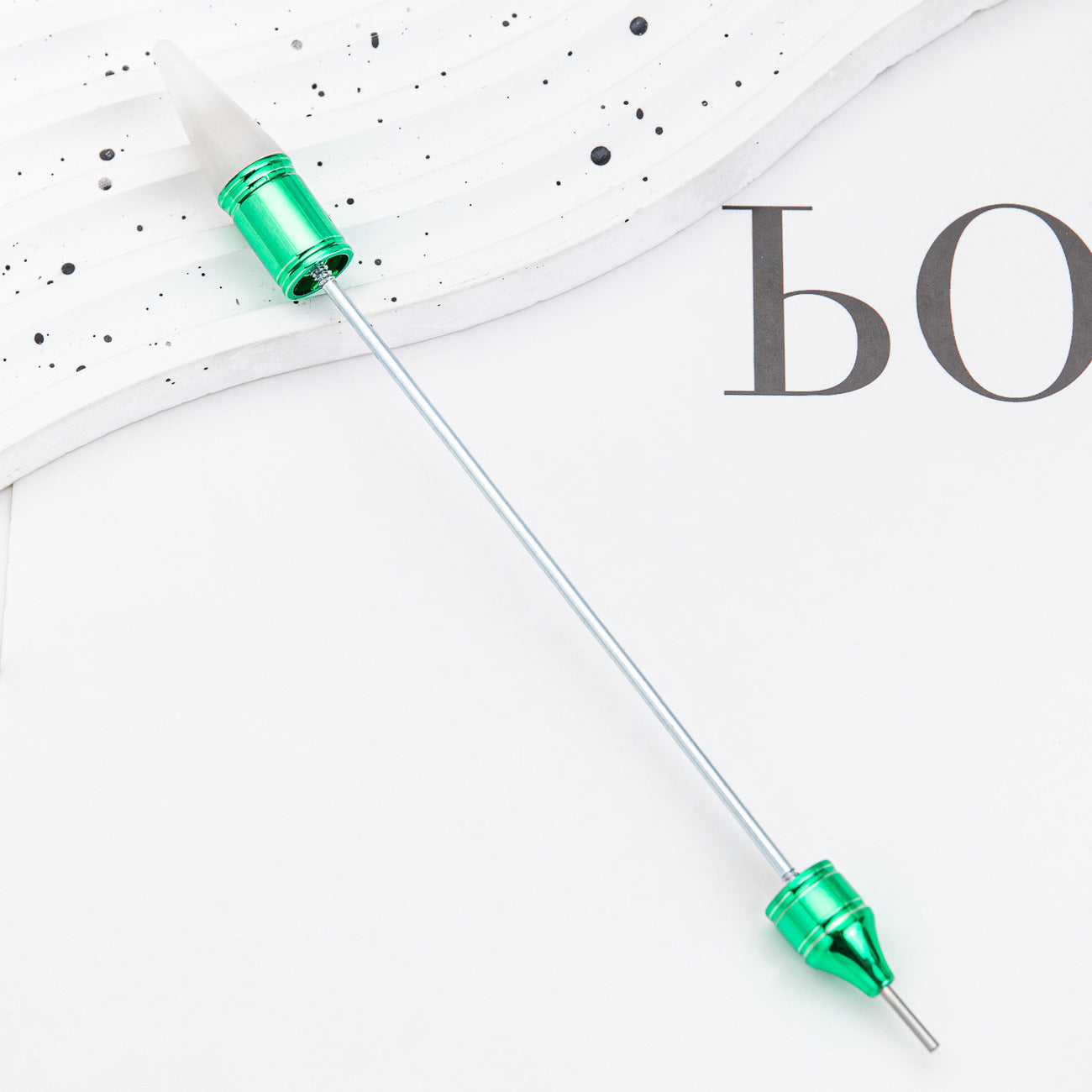 Wholesale 2pcs Nail Art Tool Double-ended Dot Drill with Wax Blotting Dot Pen