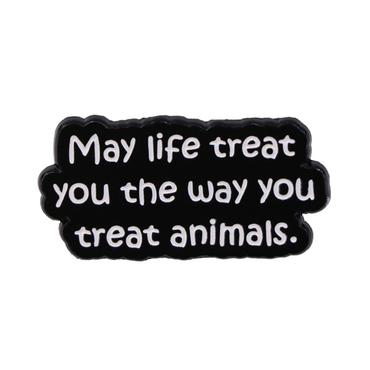Wholesale Inspirational Quotes Series English Brooch Metal Accessories