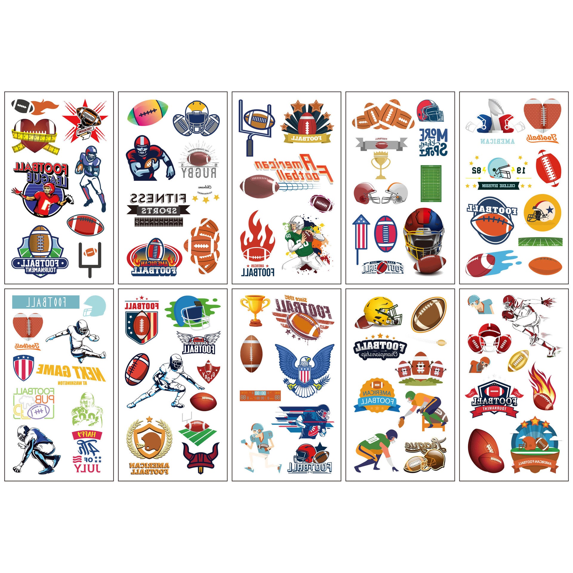 Wholesale 10pcs/sheet Children's cartoon little monster cute tattoo sticker
