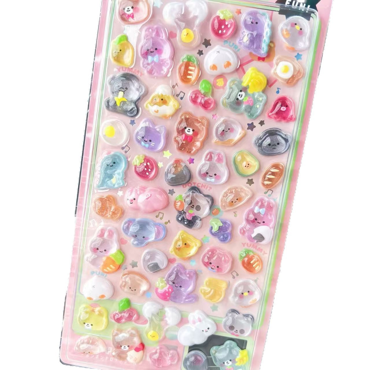 Wholesale Ocean Planet Cartoon Cute Animal 3D Stickers OLY Exclusive