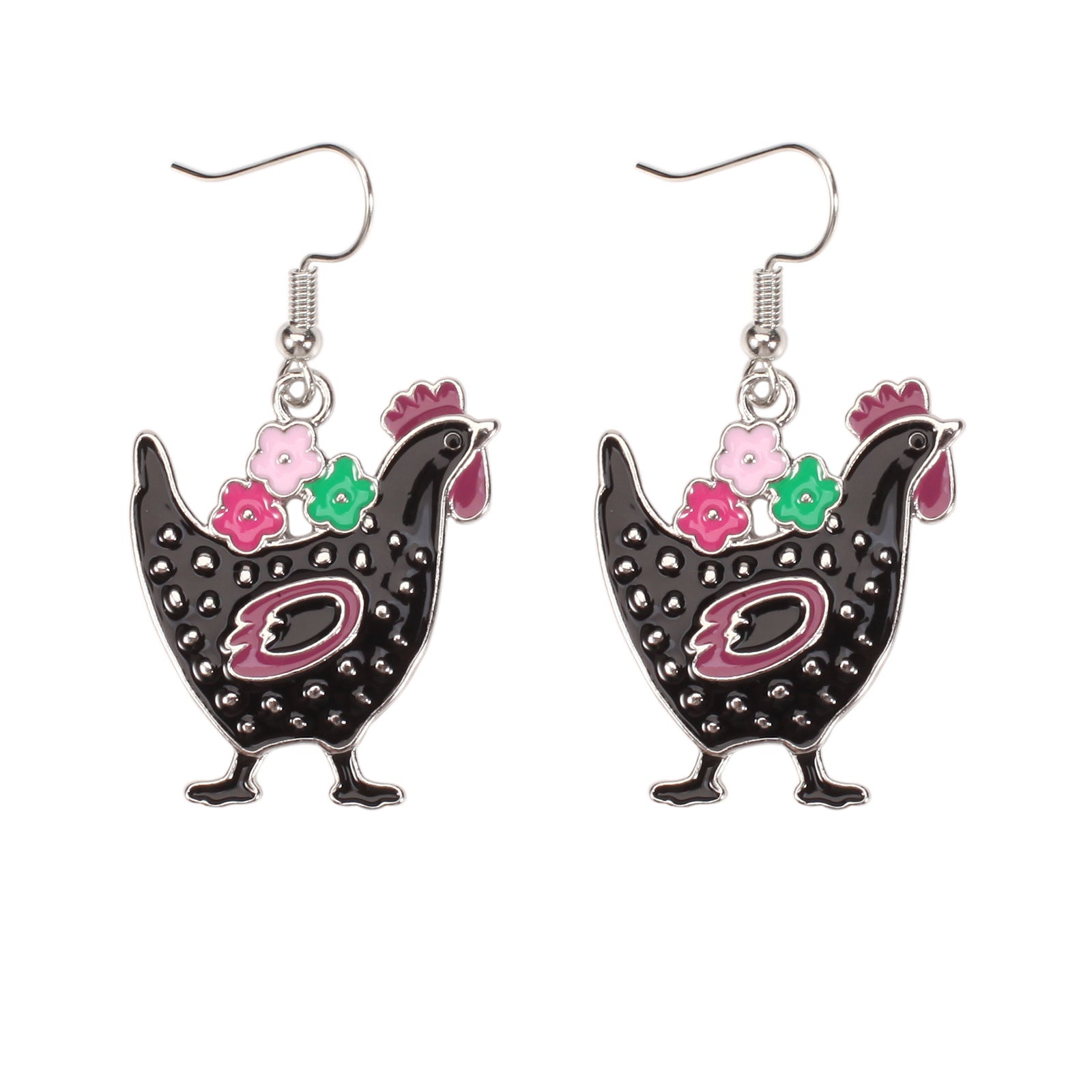 Wholesale Easter cartoon cute rabbit egg carrot earrings