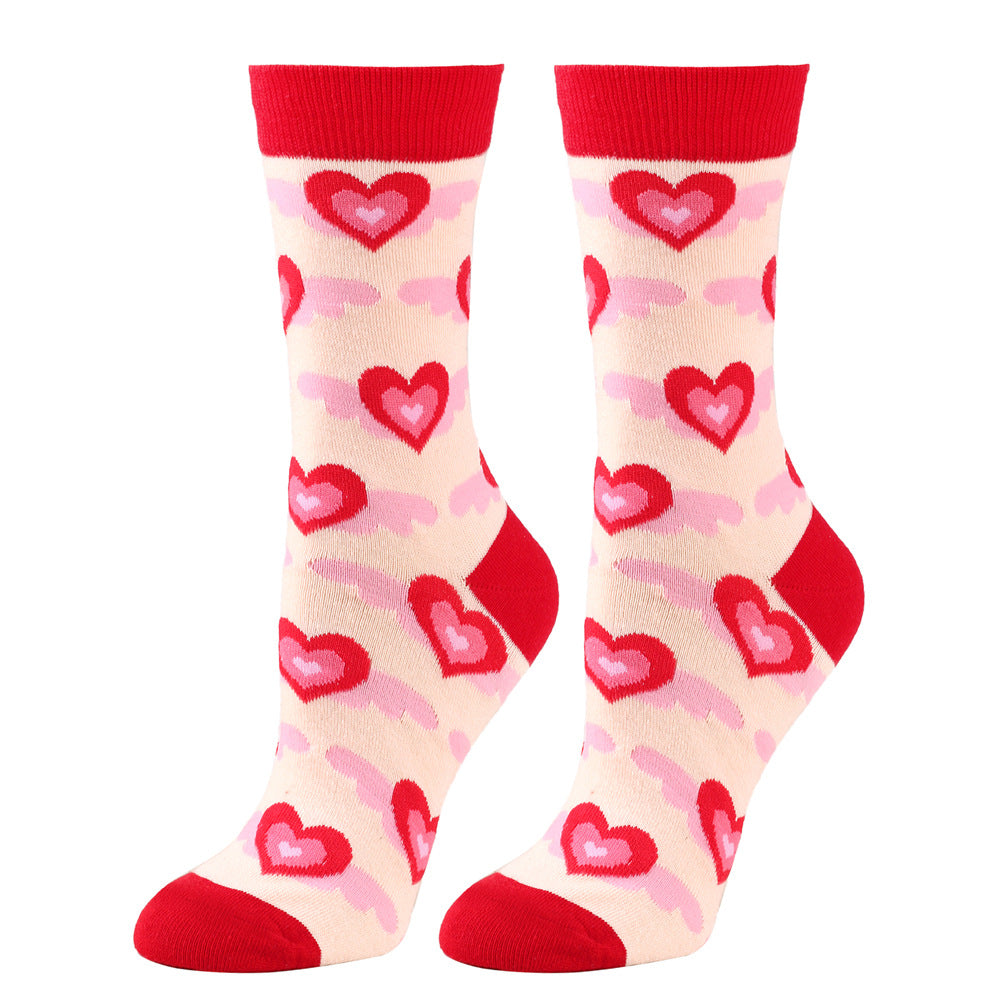 Wholesale Valentine's Day Love Heart Socks