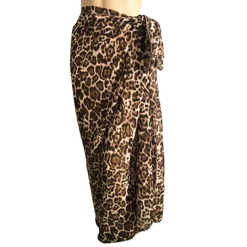 Wholesale Long Gauze Cover Up Chiffon Beach Wrap Dress