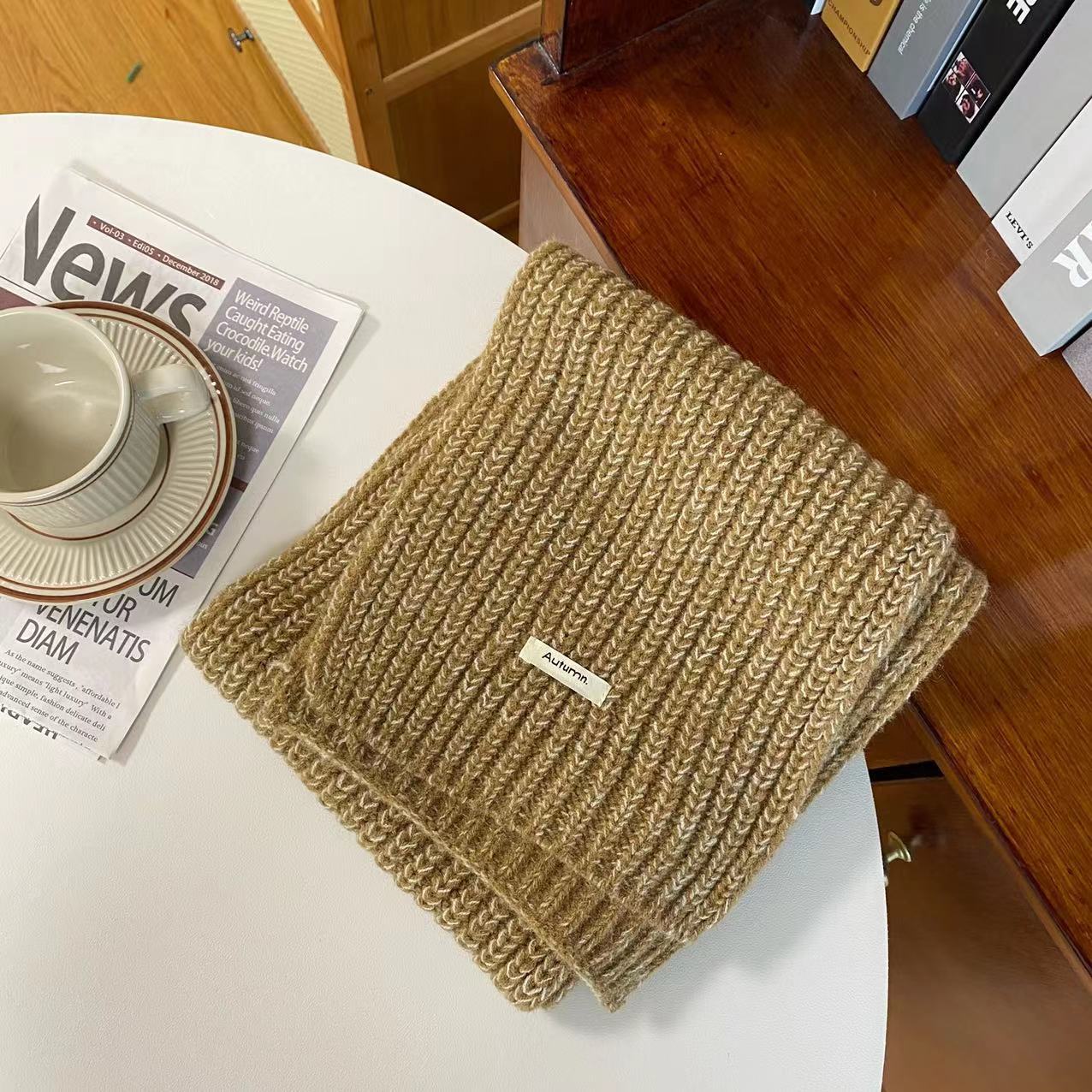 Wholesale Handmade Crocheted Vintage Knitted Warm Scarf