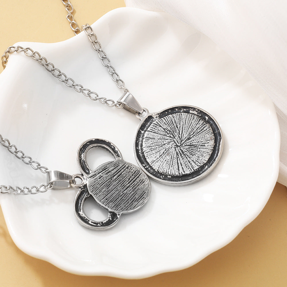 Wholesale Circular snake wrapped necklace