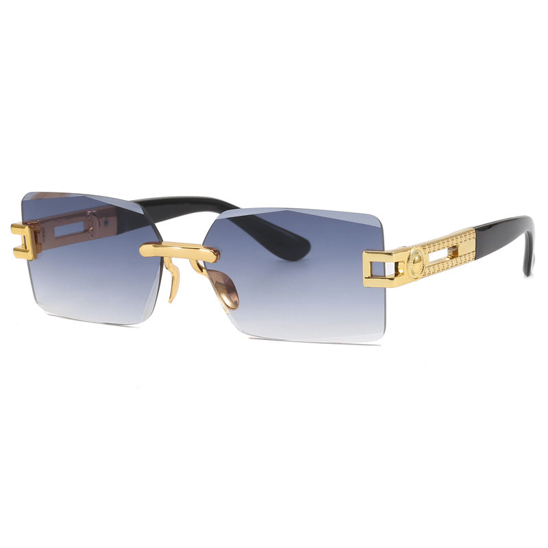 Gafas de sol sin marco de PC cuadrados al por mayor